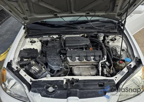 2002 Honda Civic Ex z USA, uszkodzony, nr VIN 1HGEM22992L030182